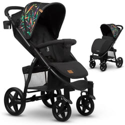 Poussette canne universelle LIONELO Annet Plus - Jusquà 22 kg - Sécurité 5 points dattache