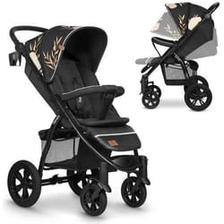 Poussette bébé canne universelle LIONELO Annet Tour - Jusquà 22 kg - Sécurité 5 points dattache - Lovin
