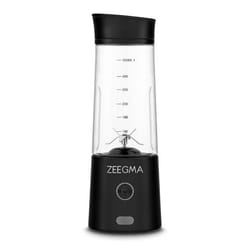ZEEGMA Vitamine Go 0,45 L Mixeur portable 300 W Noir, Transparent