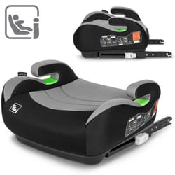 Réhausseur bas LIONELO Luuk Fix i-Size - Groupe 2/3 - ISOFIX - Gris