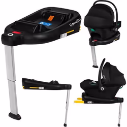 Base Isofix LIONELO Astrid i-Size Base - Compatible Astrid et Lemmy i-Size - Base de siège auto pour bébé