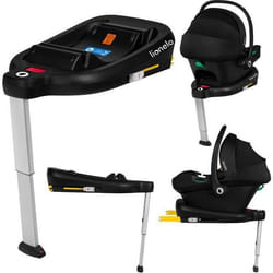 Base Isofix LIONELO Astrid i-Size Base - Compatible Astrid et Lemmy i-Size - Base de siège auto pour bébé