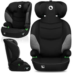 LIONELO Lars i-Size - Siège-auto bébé évolutif - 100-150 cm - Groupe 2/3 - Têtière réglable en hauteur - Gris