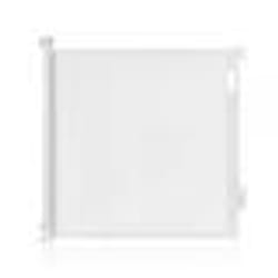 Barrière de sécurité rétractable - LIONELO Thea - 85 x 145 cm - Pas de seuil - Blanc