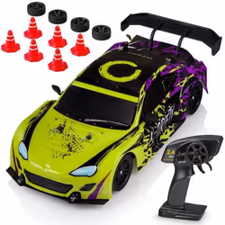 Voiture télécommandée OVERMAX X-Drifty - 20 km/h - 4x4 - Eclairage LED