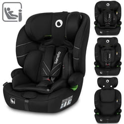 Siège auto bébé évolutif LIONELO Levi One i-Size - 76-150 cm - Groupe 1/2/3 - Noir