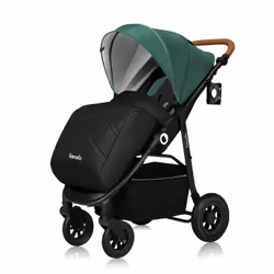 Lionelo Natt Poussette classique 1 siège(s) Noir, Vert
