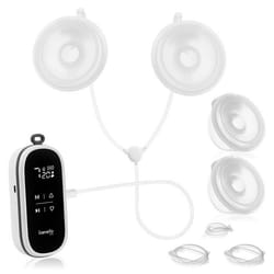 Tire-lait électrique LIONELO Twee Free - 9 niveaux d’intensité pour le massage - Affichage lisible
