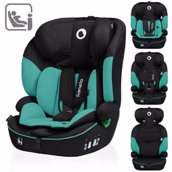 Siège auto évolutif LIONELO Levi i-Size - 76-150 cm - Groupe 1/2/3 - Vert