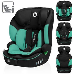 Siège auto évolutif LIONELO Levi i-Size - 76-150 cm - Groupe 1/2/3 - Vert