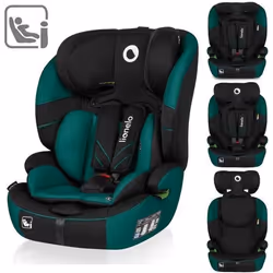 Siège auto évolutif LIONELO Levi One i-Size - 76-150 cm - Groupe 1/2/3 - Vert