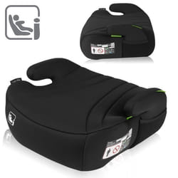 Siège auto rehausseur ceinturé LIONELO Luuk i-Size - 125-150cm - Groupe 2/3 (22-36 kg) - Noir