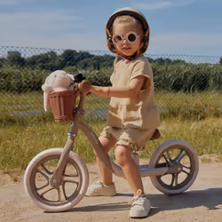 Draisienne - LIONELO Alex Plus - Selle confortable - Cadre léger et résistant - Beige/Marron