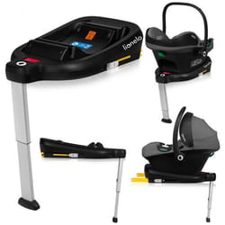 Base Isofix LIONELO Lemmy i-Size Base - Compatible Astrid et Lemmy i-Size - Base de siège auto pour bébé