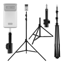 Support projecteur Trépied - OVERMAX - Tripod Stand 180 - Hauteur réglable 180 cm - Charge max 10 kg - Vis 1/4