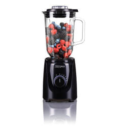 ZEEGMA Grand Vitamine Base 2,2 L Mélangeur de table 1000 W Noir, Transparent