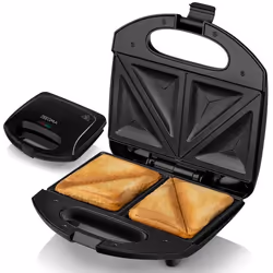 Croque-monsieur ZEEGMA Rotee Base - Revêtement antiadhésif - 750 W - Grill à sandwichs - Noir