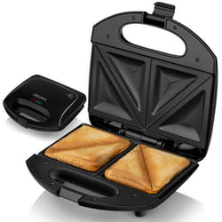 Croque-monsieur ZEEGMA Rotee Base - Revêtement antiadhésif - 750 W - Grill à sandwichs - Noir