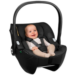 Siège auto bébé LIONELO Moxie i-Size - Cosi 40-87 cm - Tissu de bambou naturel - Légère - 0-13 Kg - Groupe 0+ - Noir
