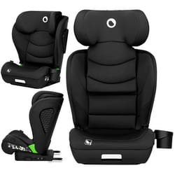 Siège-auto 100-150cm LIONELO Neal i-Size - ISOFIX - Porte-gobelet - Assise large - Inclinable - Groupe 2/3 - Noir