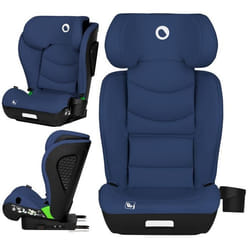Siège-auto 100-150cm LIONELO Neal i-Size - ISOFIX - Porte-gobelet - Assise large - Inclinable - Groupe 2/3 - Bleu