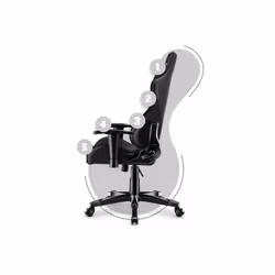 Huzaro Ranger 6.0 Black Siège de jeu universel Siège balançoire (nacelle) Noir - Vue supplémentaire 10