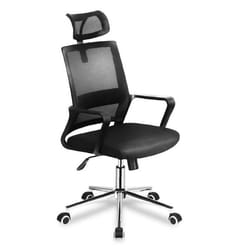 Chaise Bureau - MARK ADLER - Manager 2.1 - Ergonomique - Tissu - Noir