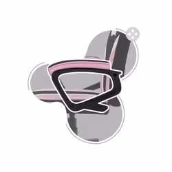 Huzaro RANGER 1.0 PINK MESH Siège plat Dossier en mesh - Vue supplémentaire 10