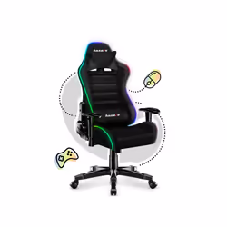 Huzaro Ranger 6.0 RGB, Siège de jeu universel, 130 kg, Siège balançoire (nacelle), Dossier rembourré, 100 cm, 160 cm