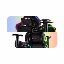 Huzaro Ranger 6.0 RGB Siège de jeu universel Siège balançoire (nacelle) Noir - Vue supplémentaire 15