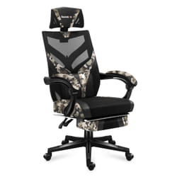 Huzaro Combat 5.0 Siège de jeu sur PC Siège respirant Noir, Camouflage