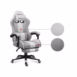 Huzaro FORCE 4.7 Siège de jeu sur PC Siège balançoire (nacelle) Gris - Vue supplémentaire 14