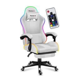 Huzaro FORCE 4.7 Siège de jeu sur PC Siège balançoire (nacelle) Blanc
