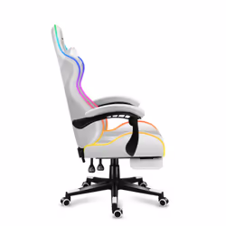 Huzaro FORCE 4.7 Siège de jeu sur PC Siège balançoire (nacelle) Blanc