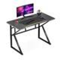 Bureau gaming HUZARO HERO 1.6 Noir Bureau Ergonomique PC Gaming Informatique Gamer Bureau Jeux 120x60x77cm