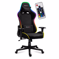 Huzaro Force 6.2 RGB, Siège de jeu sur PC, 130 kg, Siège balançoire (nacelle), Dossier rembourré, Course, Universel