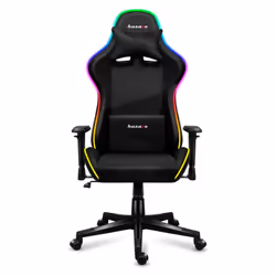 Huzaro Force 6.2 RGB Siège de jeu sur PC Siège balançoire (nacelle) Noir