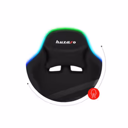 Huzaro FORCE 4.4 RGB Siège de jeu sur PC Siège balançoire (nacelle) Noir - Vue supplémentaire 10