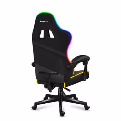 Huzaro FORCE 4.4 RGB Siège de jeu sur PC Siège balançoire (nacelle) Noir - Vue supplémentaire 5