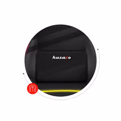 Huzaro FORCE 4.4 RGB Siège de jeu sur PC Siège balançoire (nacelle) Noir - Vue supplémentaire 8