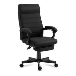 Chaise bureau - MARK ADLER - BOSS 4.4 - Ergonomique - Repose-pieds - Noir