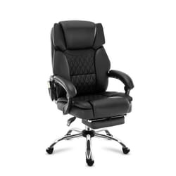 Chaise de bureau - MARK ADLER - Boss 6.0 - Massage intégré - Réglable en hauteur - Repose-pieds escamotable