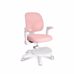 Chaise de bureau enfant MARK ADLER Junior 5.0 Rose - Ergonomique Hauteur et profondeur réglables Accoudoirs Repose-pieds