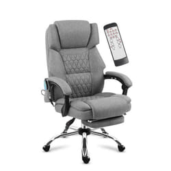 Chaise de bureau - MARK ADLER - Boss 6.0 - Massage - Ergonomique - Repose-pieds escamotable