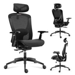 Chaise gaming - HUZARO - Combat 7.3 - Tissu respirant - Soutien lombaire 2D - Accoudoirs 3D