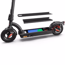 Sharp EM-KS2AEU-B trottinette électrique Noir, Rouge 10,4 Ah