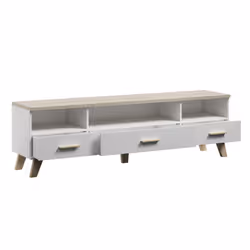 Cama LOTTA TV18 3S3K Support TV et centre de divertissement 3 tiroir(s) 3 étagères