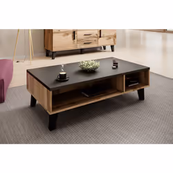 Cama LOTTA LAW 110 WOT+B Table à café, latérale et de salon Table basse Forme rectangulaire 4 pieds