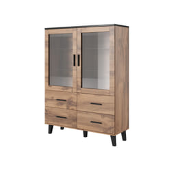 Cama LOTTA WIT120 WOT+B Armoire de rangement de salle à manger Vitrine