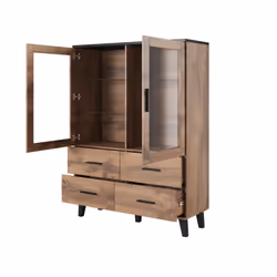 Cama LOTTA WIT120 WOT+B Armoire de rangement de salle à manger Vitrine